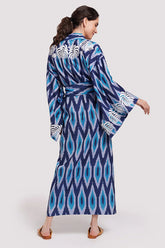 Brigitte One Of A Kind Ikat Maxi Kimono | Dress In Beauty